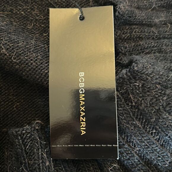BCBGMAXAZRIA black long sleeve sweater Size M New - Picture 7 of 11